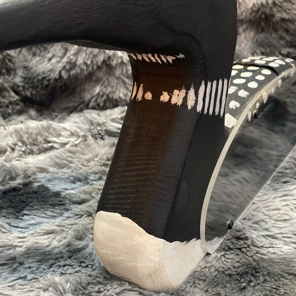 Hand Painted Wooden Loon Coin Bank with Plexiglass Vintage - Picture 9 of 16